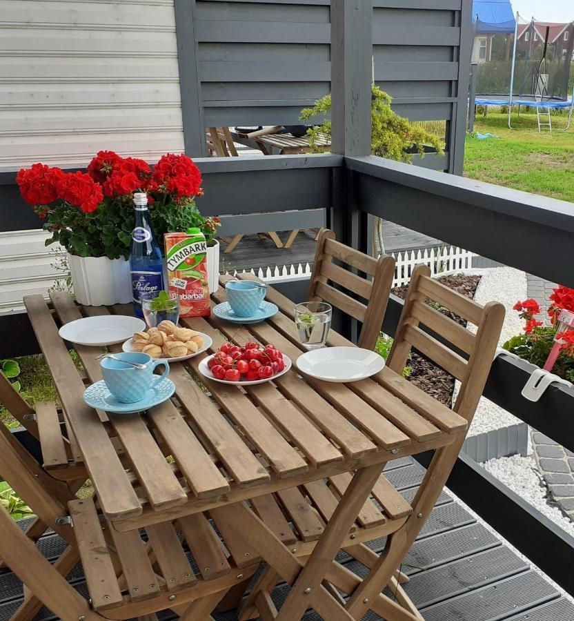 Blekitna Laguna 600M Od Morza Rusinowo  Exterior foto